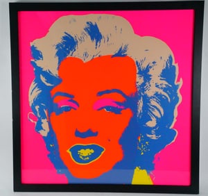 Andy Warhol (After) "Marilyn" Pop Art Screenprint