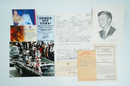 Historic JFK Assassination and Legacy Collection