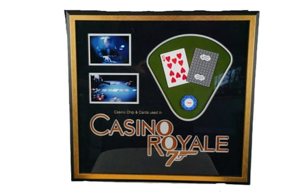 Casino Royale-Prop $500 Casino Chip and Playing Cards