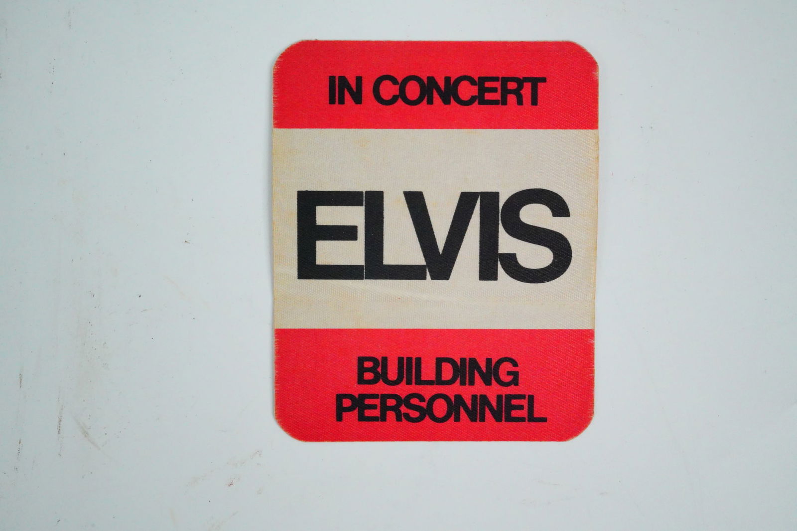 Elvis Presley Elvis in Concert Backstage Pass (1 of 1)