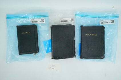 Carnivale (2003) Lot of (3) Production-Used Prop Bibles