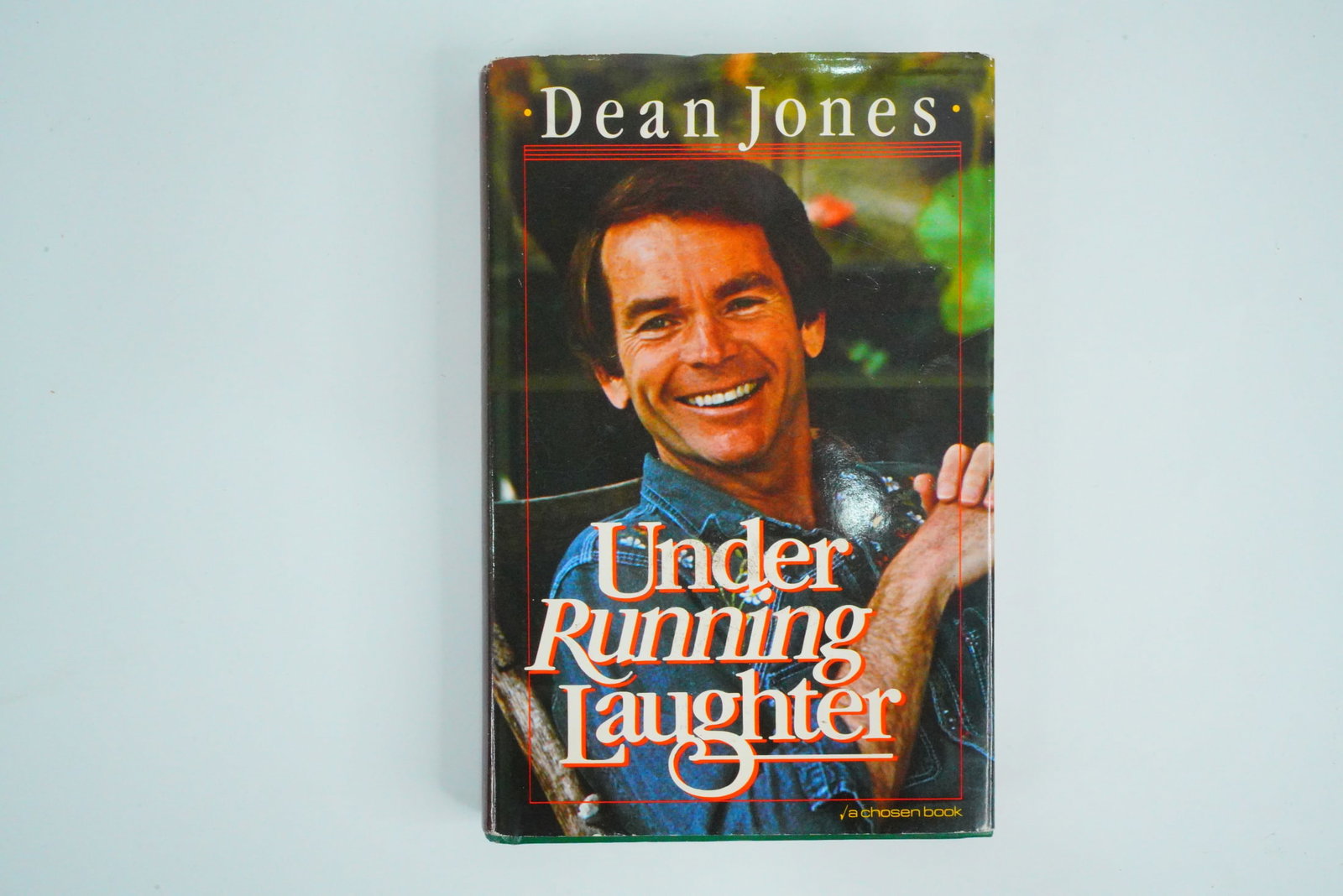 James Stewart's "Under Running Laughter" Book: James Stewart Personally Owned "Under Running Laughter" Book with Personal Inscription and Christmas Card Acquired From Star Wares Los Angeles W/Letter of Provenance - This hardcover copy of Under Run