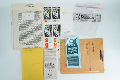 Mixed Lot of Paper Props, Various Productions