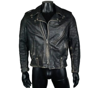 Custom Harley Davidson Jacket Labeled "Gang of Four"