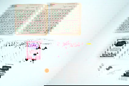 3000 Miles to Graceland Prop Playing and Keno Cards