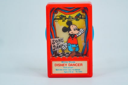 Vintage Mickey Mouse Disney Dancer Toy