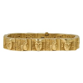 Barry Kieselstein-Cord Solid 18K Women of the World Bracelet