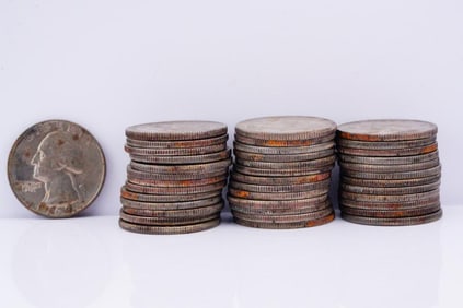 Lot of (39) 1969-P Washington Quarters