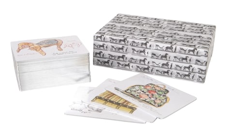 Hermes La Collection Emile Memory Game Luxury Cards Set