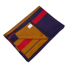 Hermes Rocabar Wool Dog Blanket