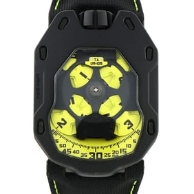 Urwerk UR-105TA Turbine Black Lemon Limited Edition Watch