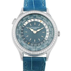 Patek Philippe World Time 36mm 18K and Diamond Watch