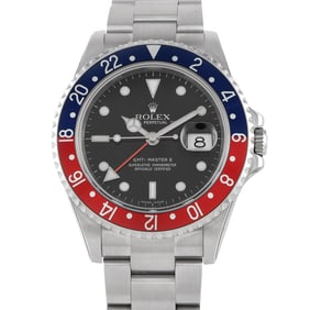 Rolex GMT-Master II 40mm Steel Khanjar Watch