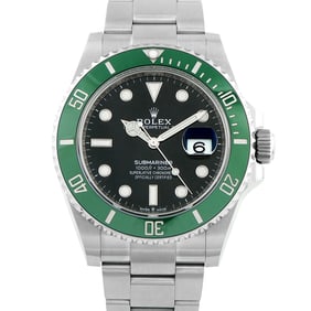 Rolex Submariner Date "Starbucks" 41mm Steel Watch