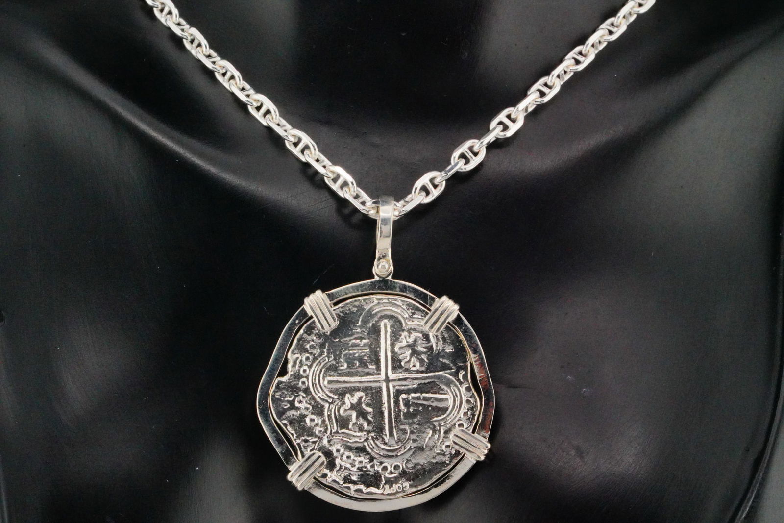 Atocha Shipwreck Genuine Silver Re-Creation Pendant (1 of 4)