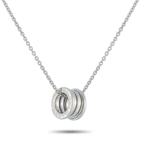Bvlgari B.zero1 18K White Gold 15.5" Necklace