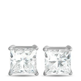 4.52ctw VS2/G Lab Grown Diamond and 14K Stud Earrings