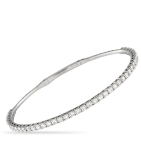 1.90ctw VVS2-VS1/E-F Lab Grown Diamond and 14K Bangle