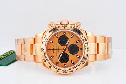 Rolex Daytona 40mm 18K Everose Gold Watch W/Card