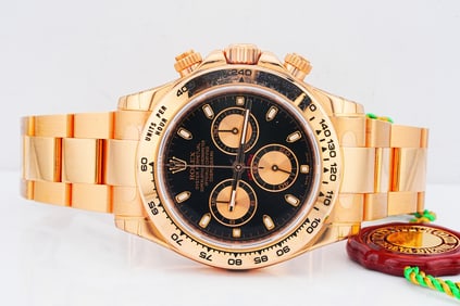 Rolex Daytona 40mm 18K Everose Gold Watch W/Card