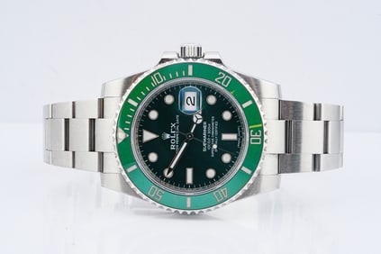 Rolex "Hulk" Submariner 40mm Stainless Steel Watch