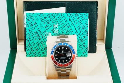Rolex "Pepsi" GMT-Master II 40mm Watch (Ref. 16710)
