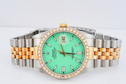 Rolex Datejust 36mm Two-Tone Vintage Watch Ref. 16233