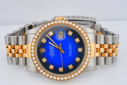 Rolex Datejust 36mm Two-Tone Vintage Watch Ref. 16233
