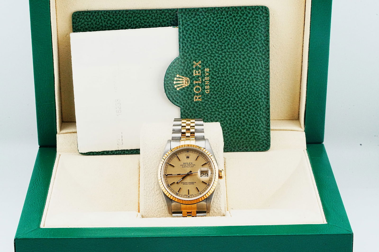 Rolex Datejust 36 Two-Tone Jubilee Watch Ref. 16233 (1 of 6)