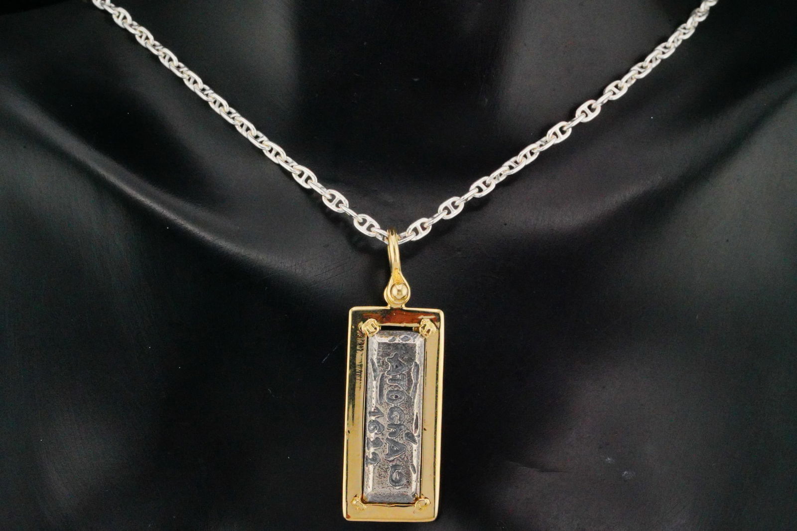 1622 Spanish Shipwreck Salvage Pendant W/14K Bezel (1 of 3)