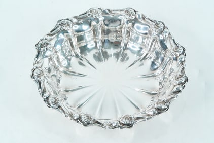 Unger Brothers Art Nouveau Sterling Silver Bowl