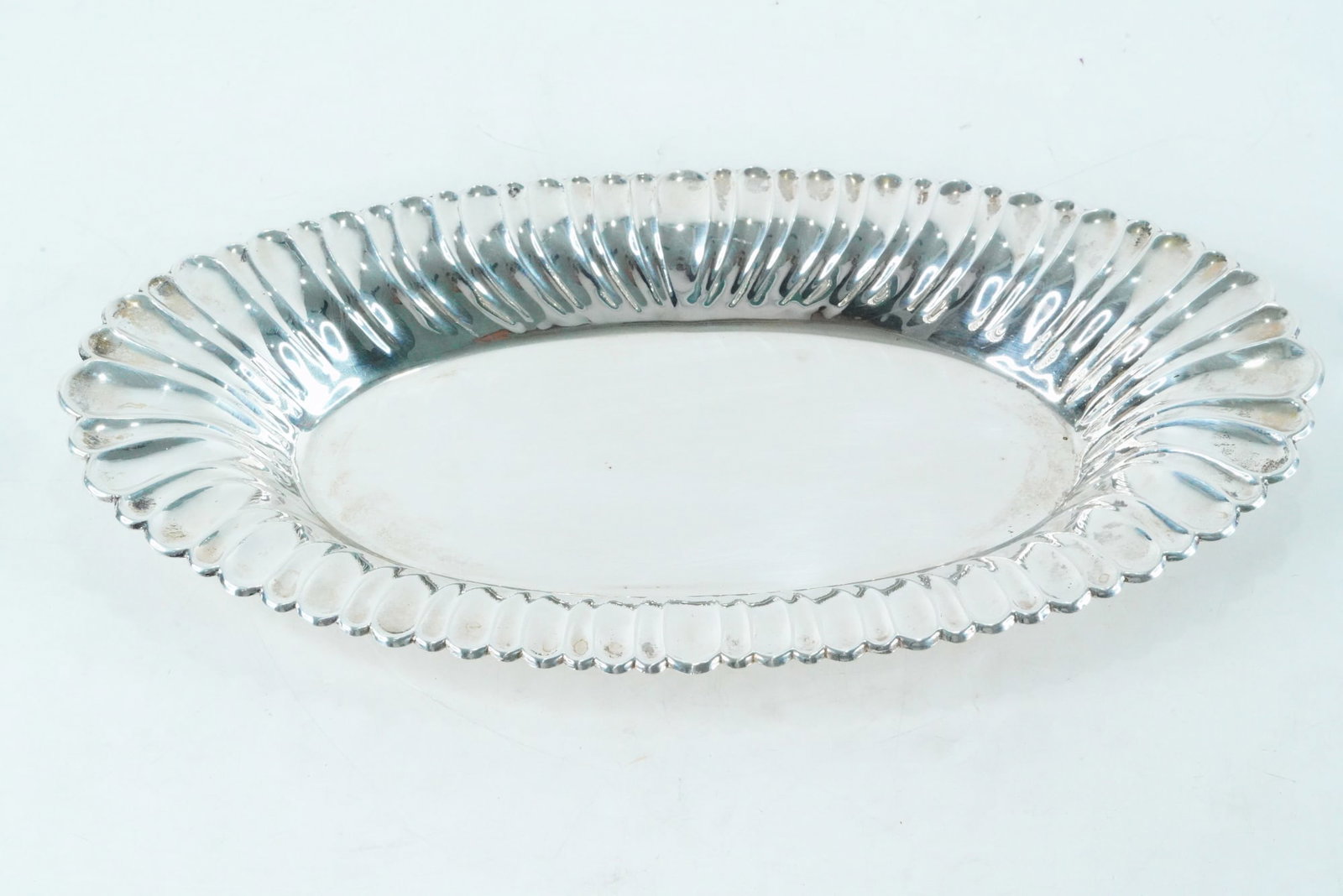 Vintage Sterling Silver 14.25" Oval Serving Dish (1 of 6)