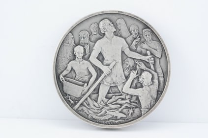 4.2oz .925 Silver St. James Franklin Mint Medallion