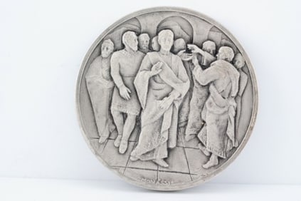 4.2oz .925 Silver St. Matthias Franklin Mint Medallion