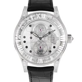 Corum Romvlvs Tourbillon Billionaire 18K Diamond Watch
