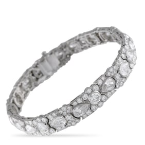 Tiffany & Co. 19.50ctw Diamond and Platinum Bracelet