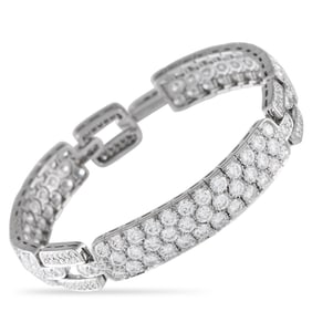 Tiffany & Co. 16.95ctw Diamond and Platinum Bracelet