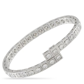 Cartier Tectonique 5.75ctw Diamond and 18K Bracelet