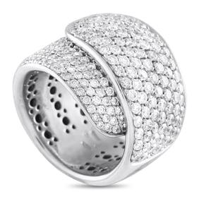 Damiani 3.25ctw VS1-VS2/F-G Diamond and 18K Ring