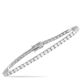 6.50ctw VS1-VS2/E-F Lab Grown Diamond 14K Bracelet