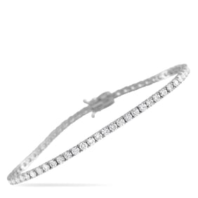 4.50ctw VS1-VS2/E-F Lab Grown Diamond 14K Bracelet