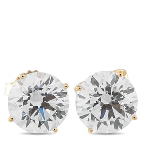 5.00ctw VVS-VS Lab Grown Diamond and 14K Earrings