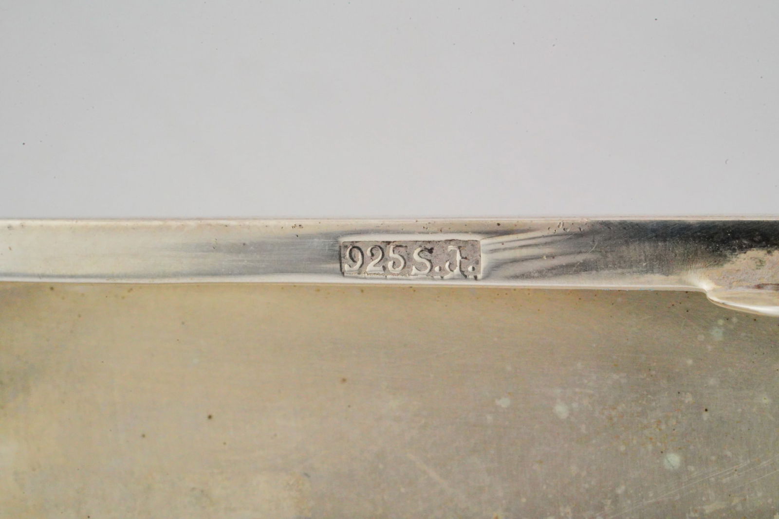 Vintage Solid Sterling Silver 3" Cigarette Case - 5