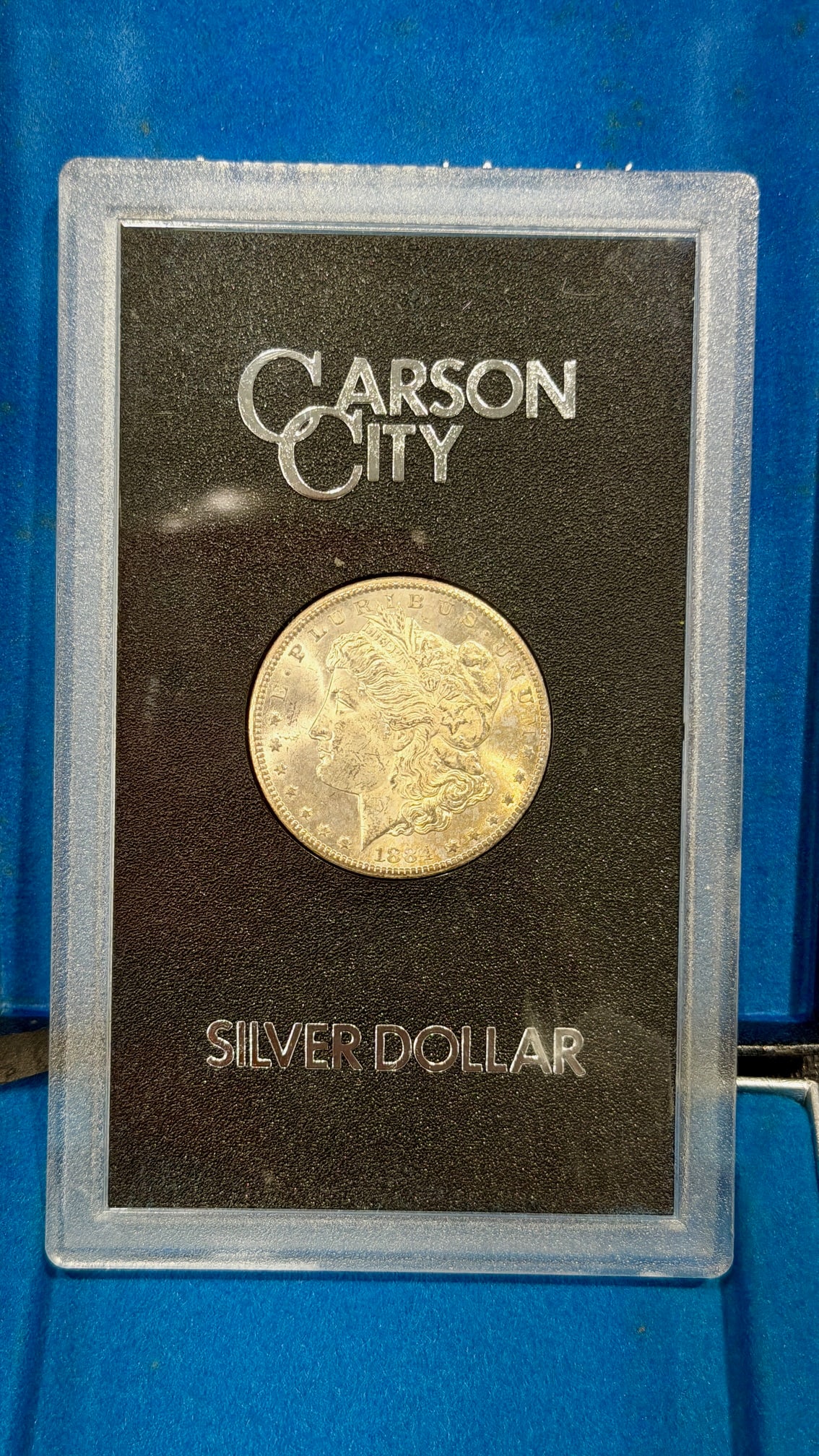 1884-CC Carson City $1 Morgan Silver Dollar in Slab (1 of 3)