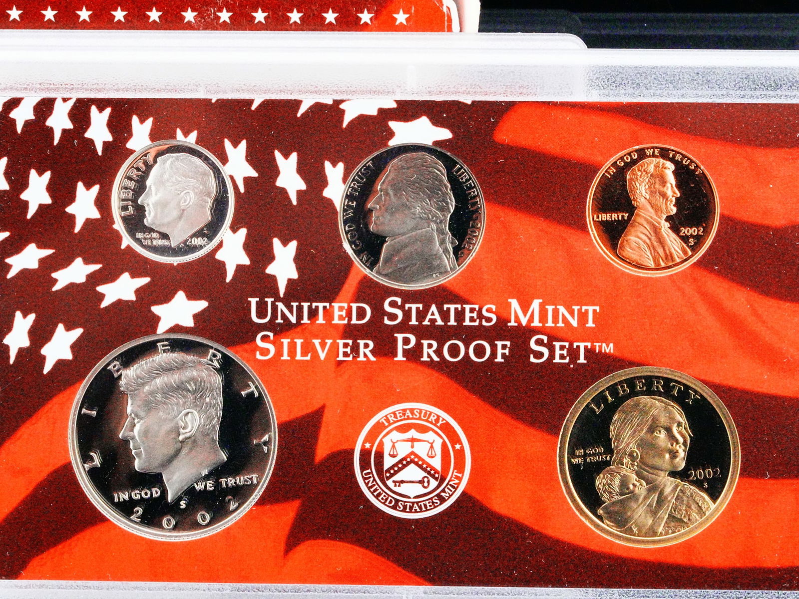 2002 United States Silver Proof Set - 2