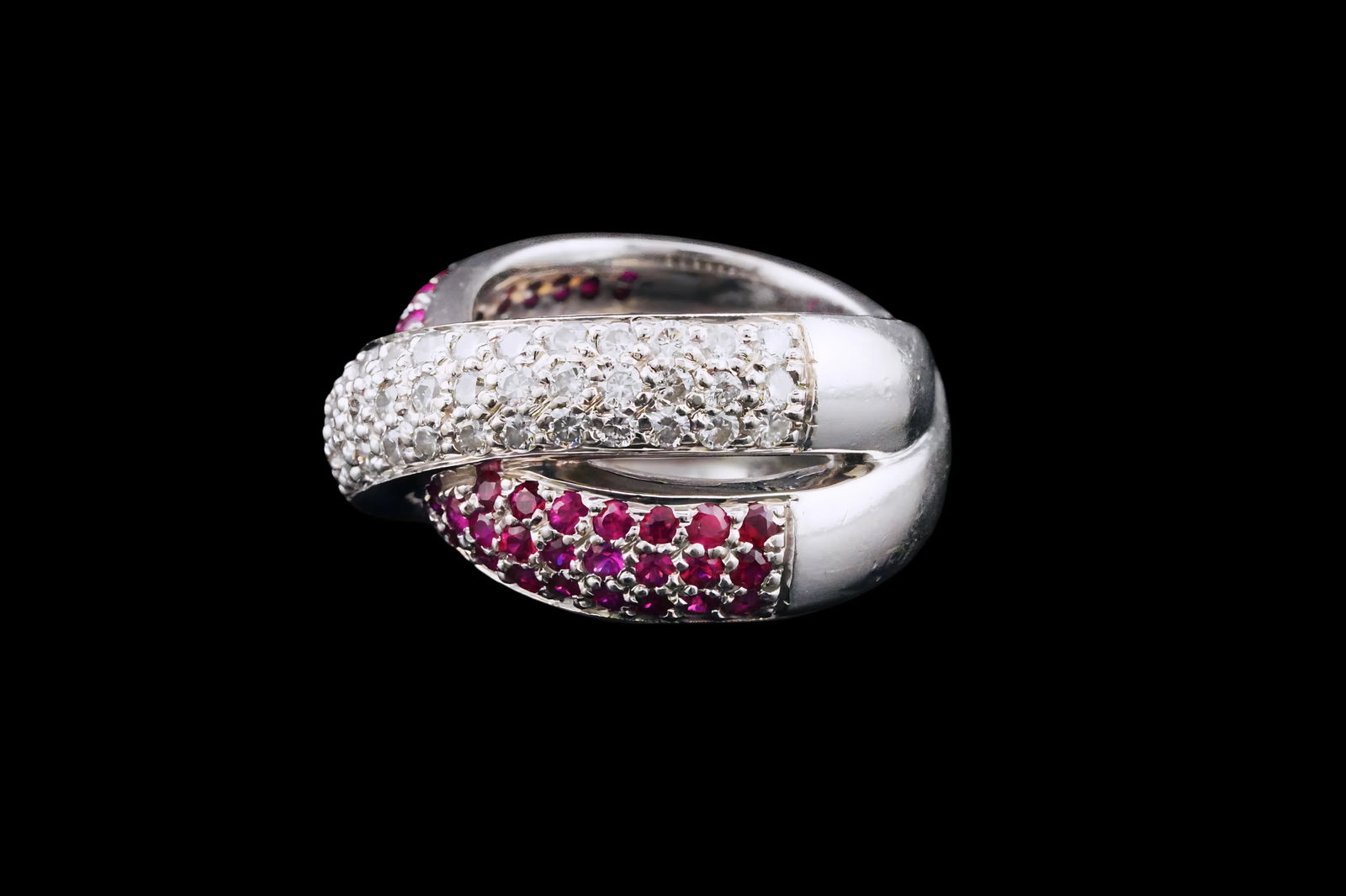 1.25ctw Diamond, 1.00ctw Ruby and 14K Ring - 4
