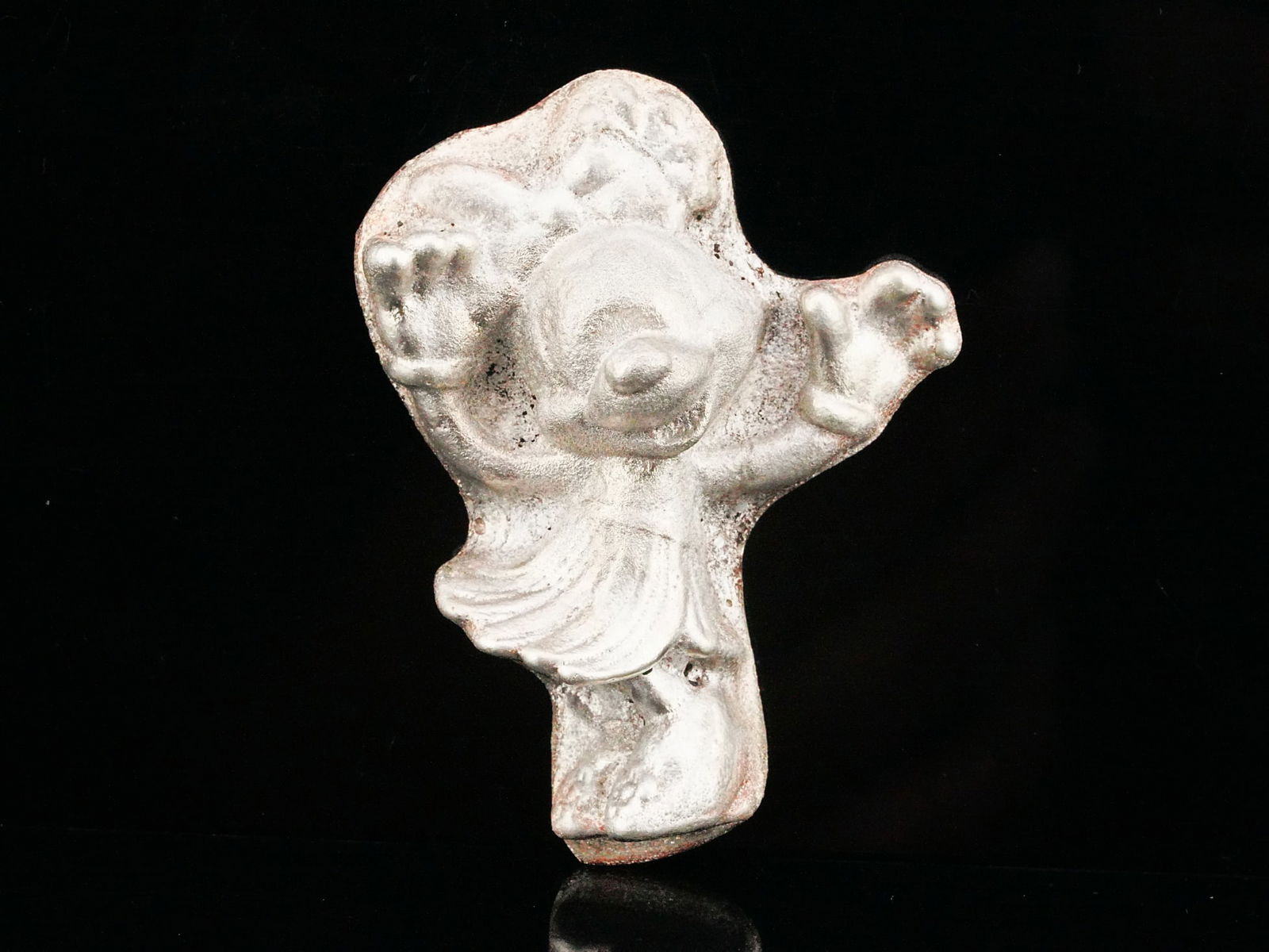 4.85 Troy Oz Sterling Silver Hand Poured Minnie Mouse (1 of 4)