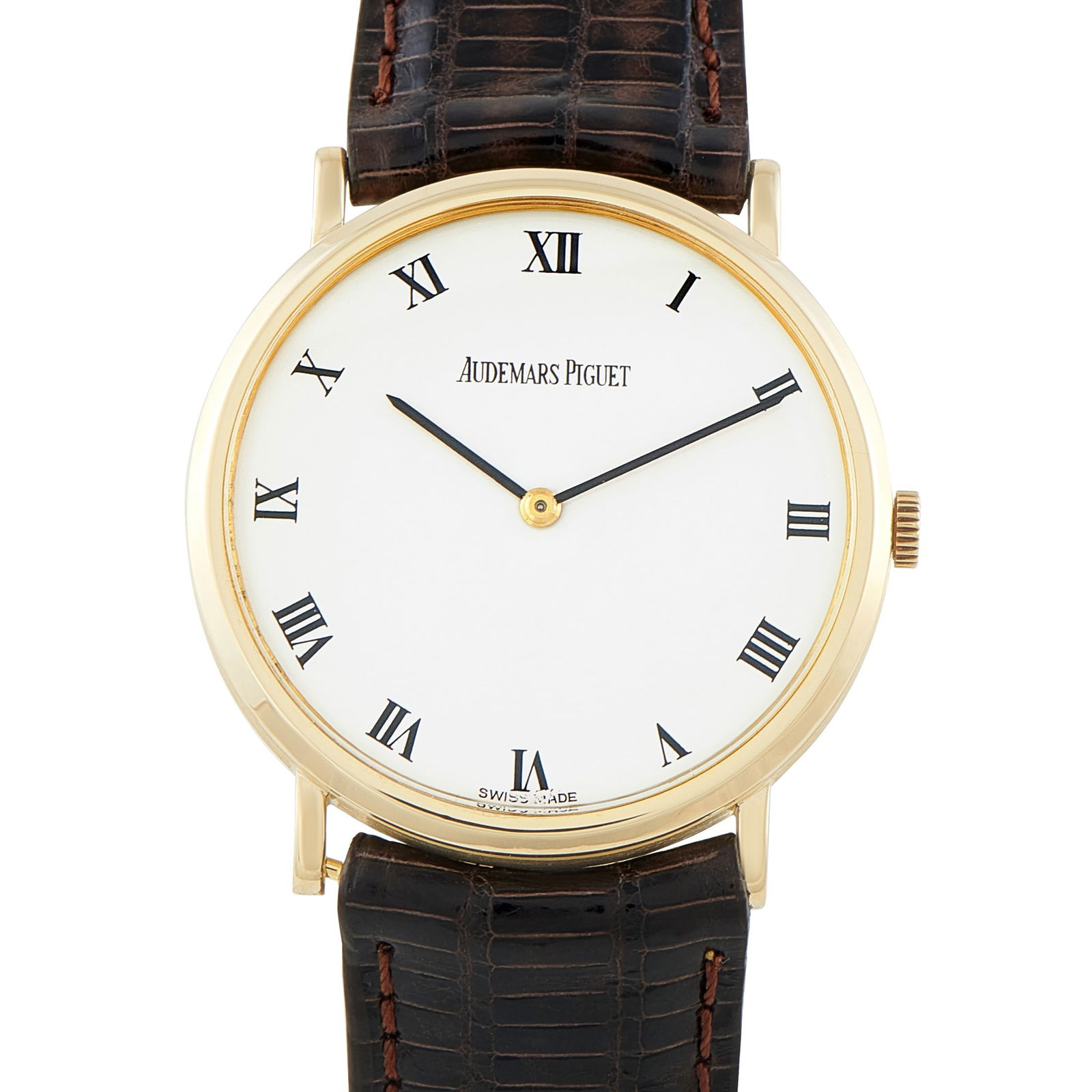 Audemars Piguet Ultra-Slim 18K Yellow Gold Watch (1 of 5)