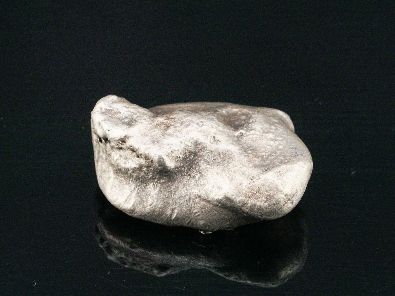 1.37 Troy Ounce .999 Fine Silver Hand Poured Nugget (1 of 2)
