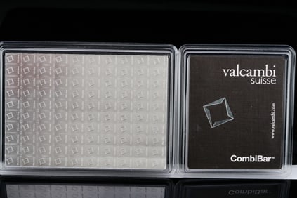 Valcambi Suisse CombiBar 100x 1 gram .999 Silver Bar